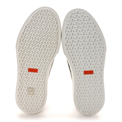 Hermes Calfskin Crocodile Game Slip On Sneakers 40 So Black 6 of 8