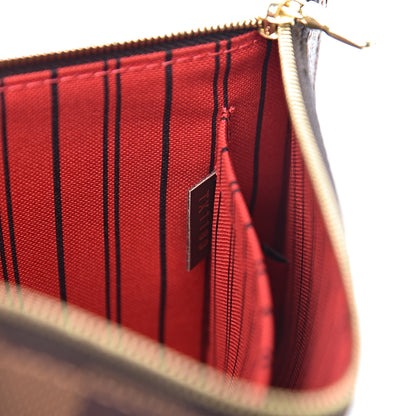Louis Vuitton Damier Ebene Neverfull MM GM Pochette 8 of 8