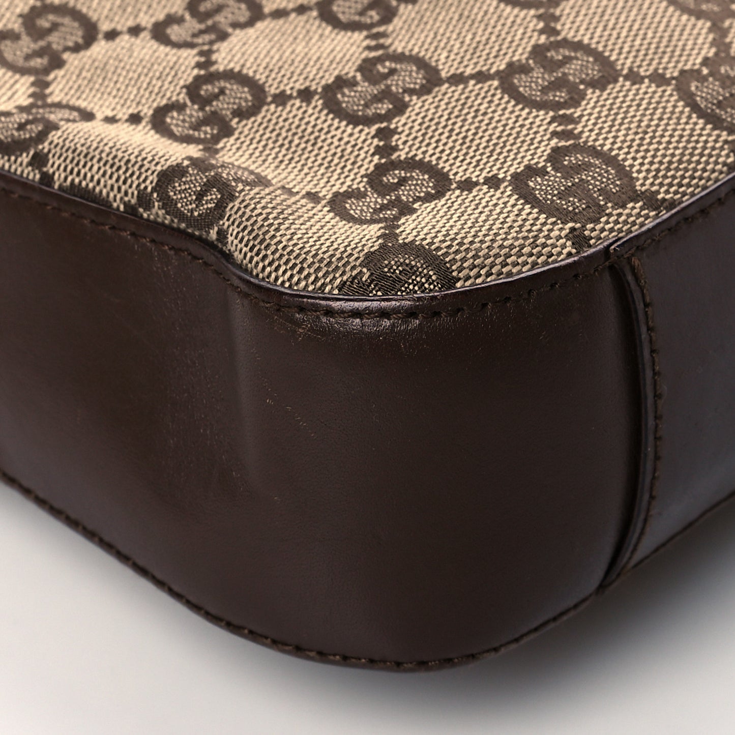 Monogram GG Small Clasp Hobo Brown