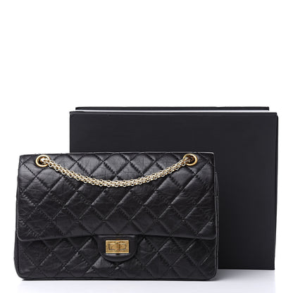 Chanel Aged Calfskin Quilted 2.55 Reissue 226 Flap Black 10 of 10