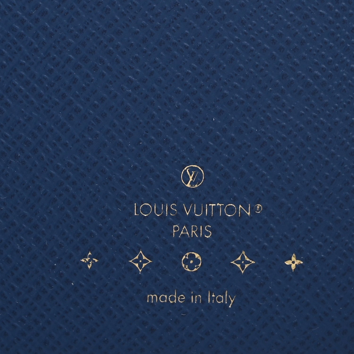 Louis Vuitton Denim Amelia Compact Wallet Blue 6 of 7