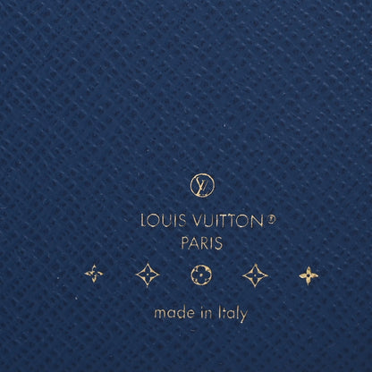 Louis Vuitton Denim Amelia Compact Wallet Blue 6 of 7