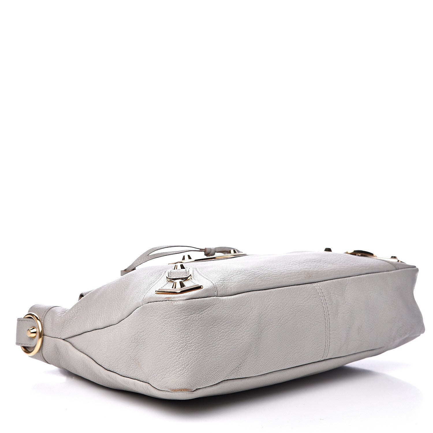 Balenciaga Chevre Gold Metallic Edge Hardware Town Gris Glace 3 of 19