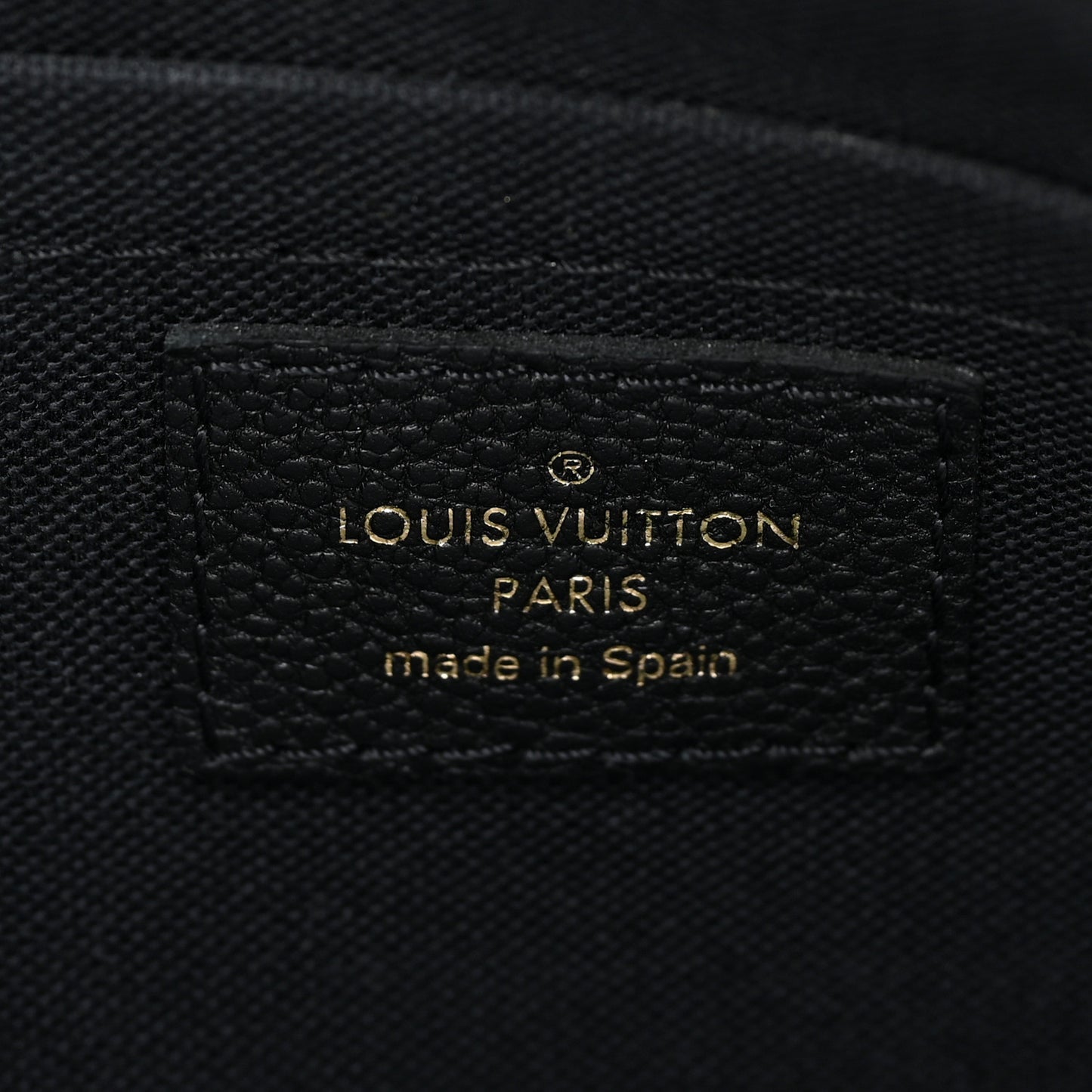 Monogram Pallas Clutch Black