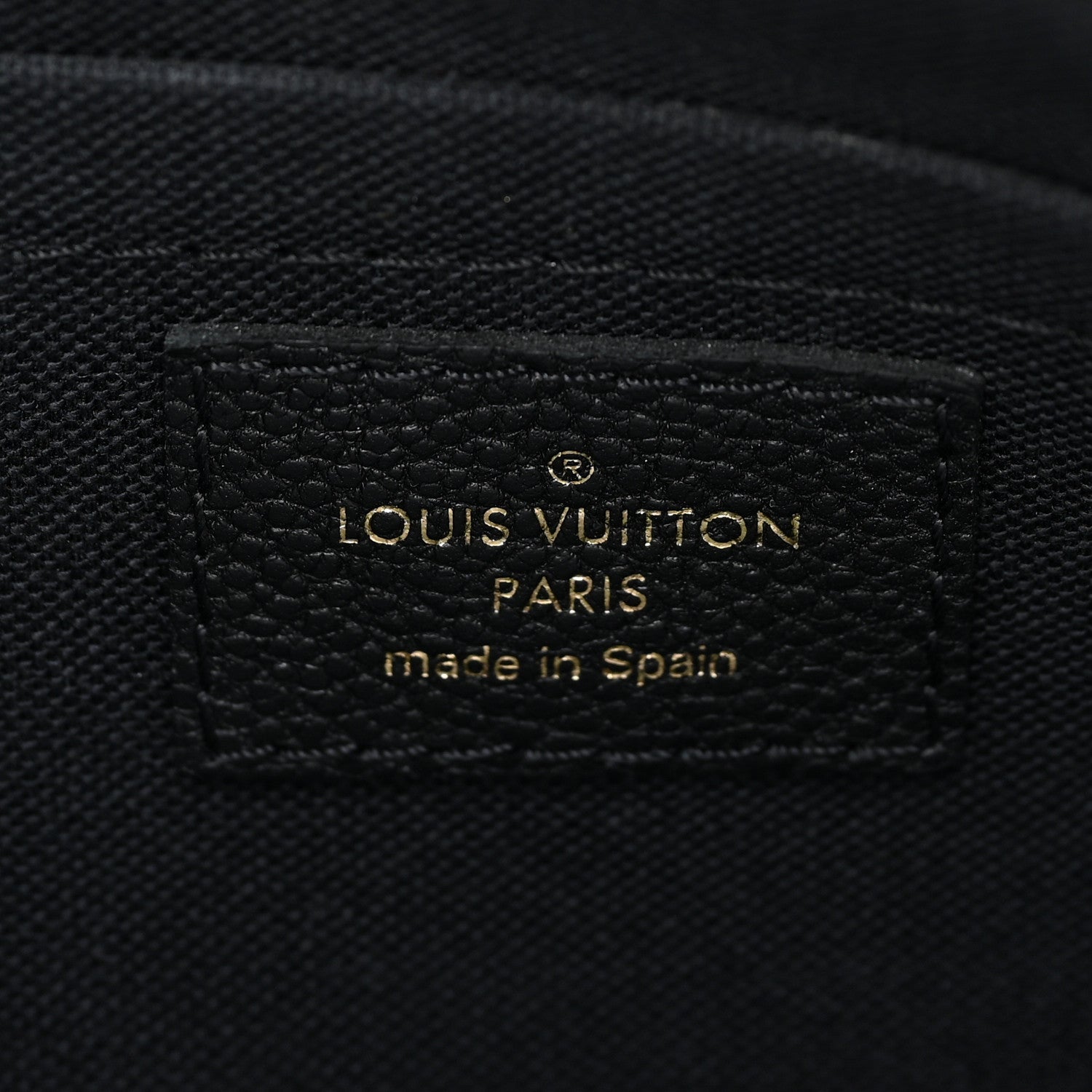 Louis Vuitton Monogram Pallas Clutch Black 6 of 14