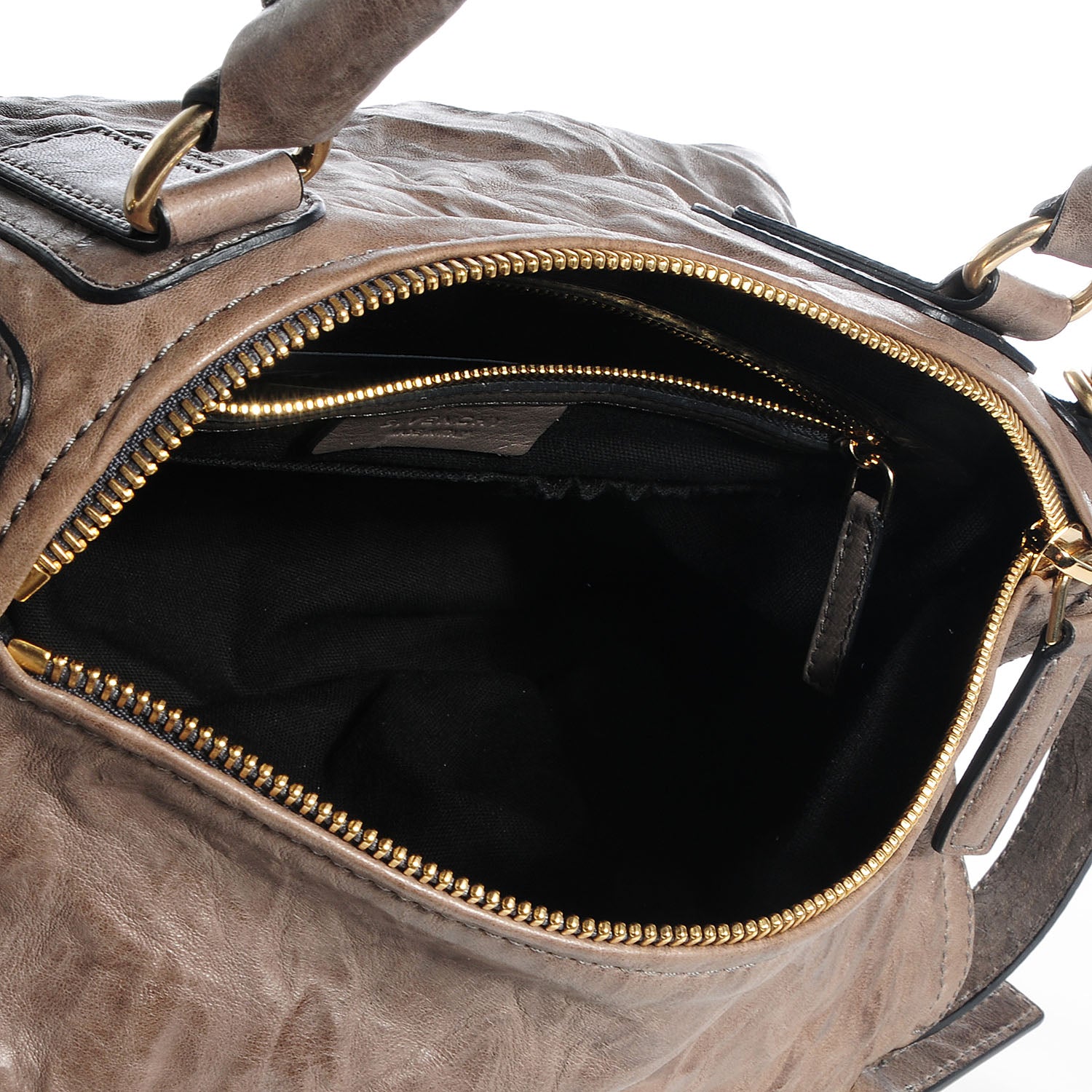 Givenchy Tumbled Sheepskin Medium Pandora Anthracite Grey 7 of 10