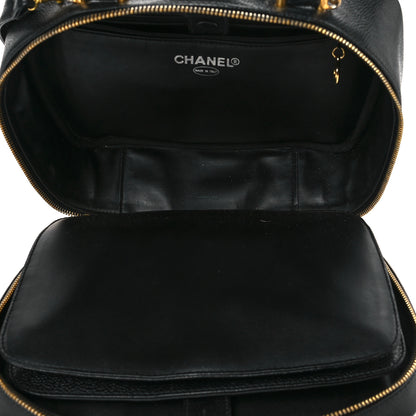 Chanel Caviar Timeless CC Vanity Case Black 4 of 10