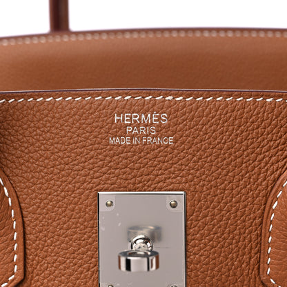 Hermes Togo Birkin 35 Gold 6 of 11