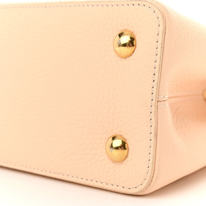 Louis Vuitton Taurillon Wild At Heart Capucines PM Creme Multicolor 9 of 10