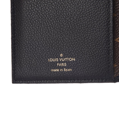 Louis Vuitton Monogram Pallas Compact Wallet Black 6 of 7