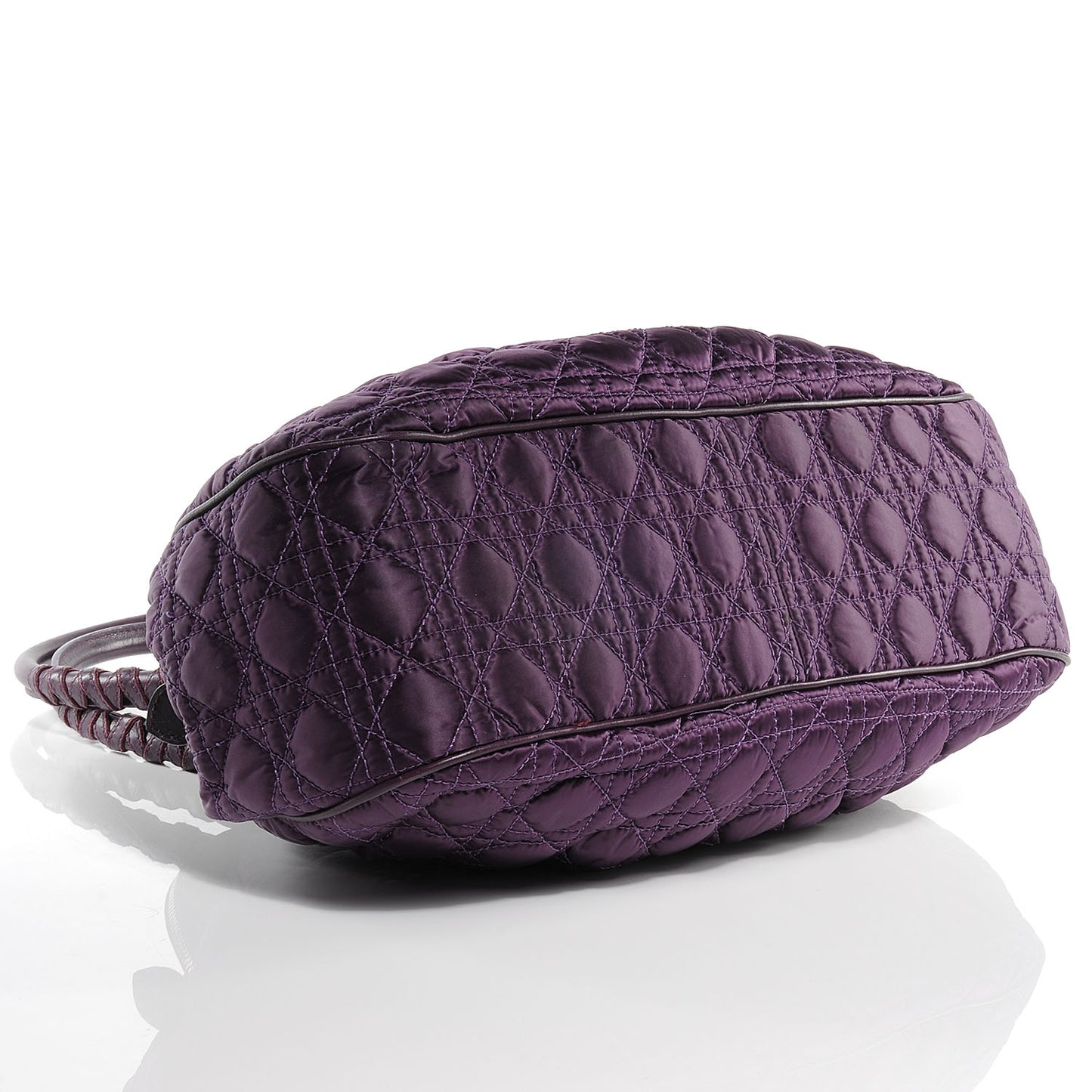 Satin Cannage Charming Doctors Tote Purple