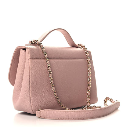 Chanel Caviar Quilted Small Business Affinity Flap Light Pink 3 of 10