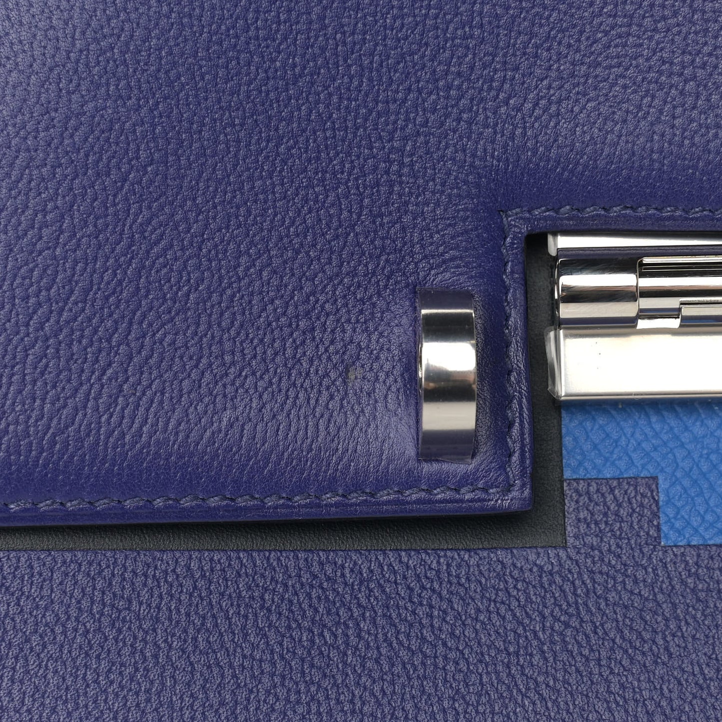 Allegretto Epsom Sombrero II Verrou 21 Bleu Encre Bleu Obscur Bleu Zellige Jaune Ambre