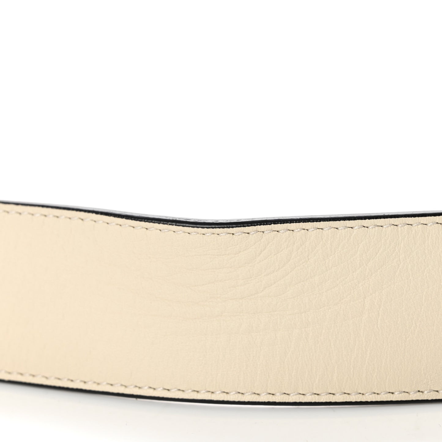 Calfskin Double G 40mm Belt 100 40 Mystic White