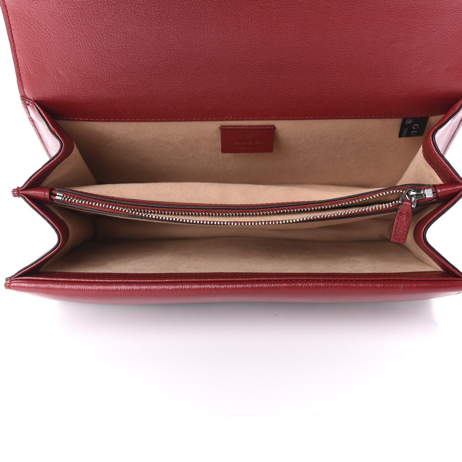 Gucci Tweed GG Monogram Small Dionysus Shoulder Bag White Black Romantic Cherry 6 of 11