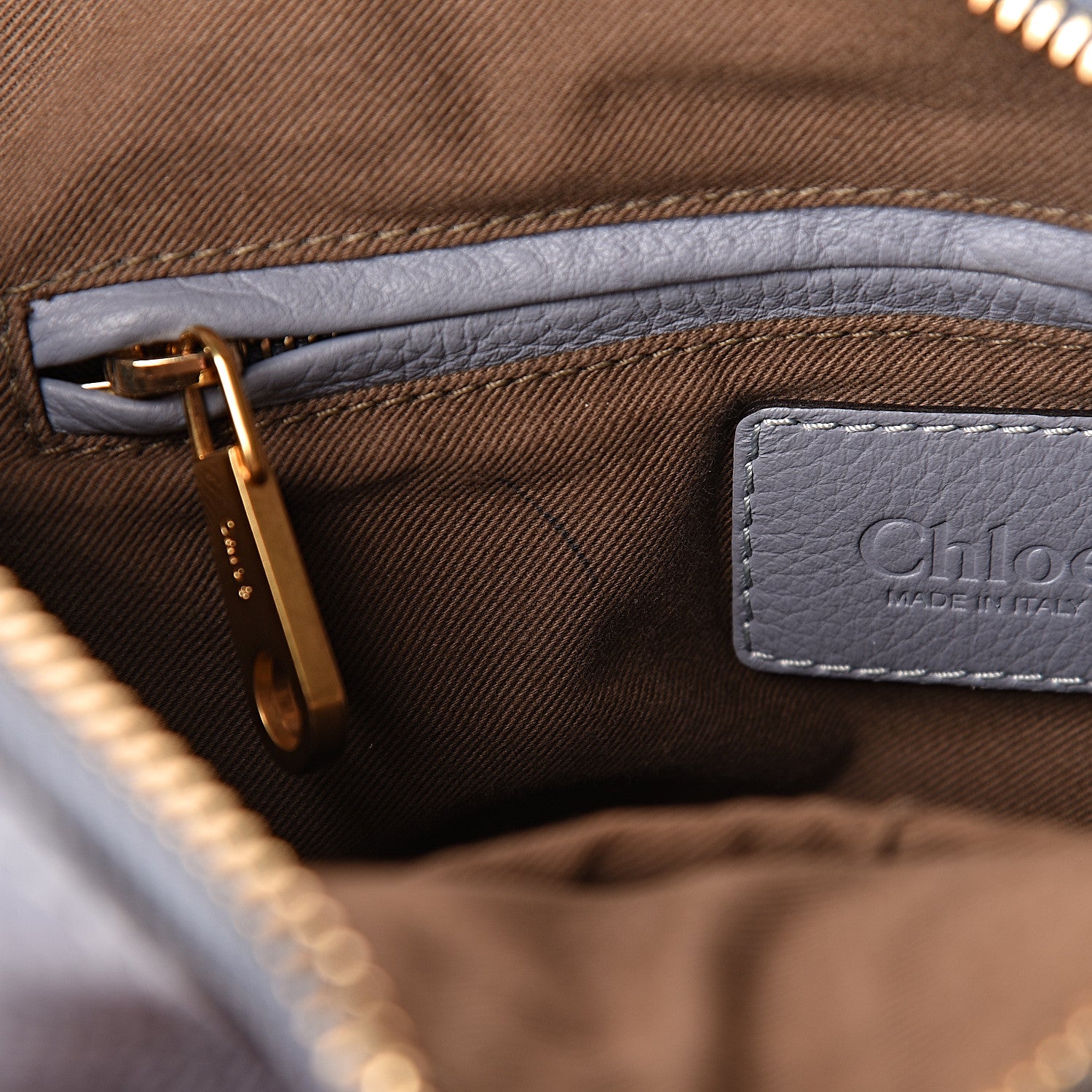 Chloe Calfskin Medium Marcie Satchel Washed Blue 8 of 12