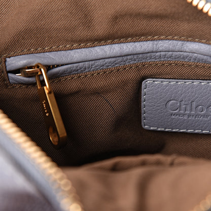Chloe Calfskin Medium Marcie Satchel Washed Blue 8 of 12