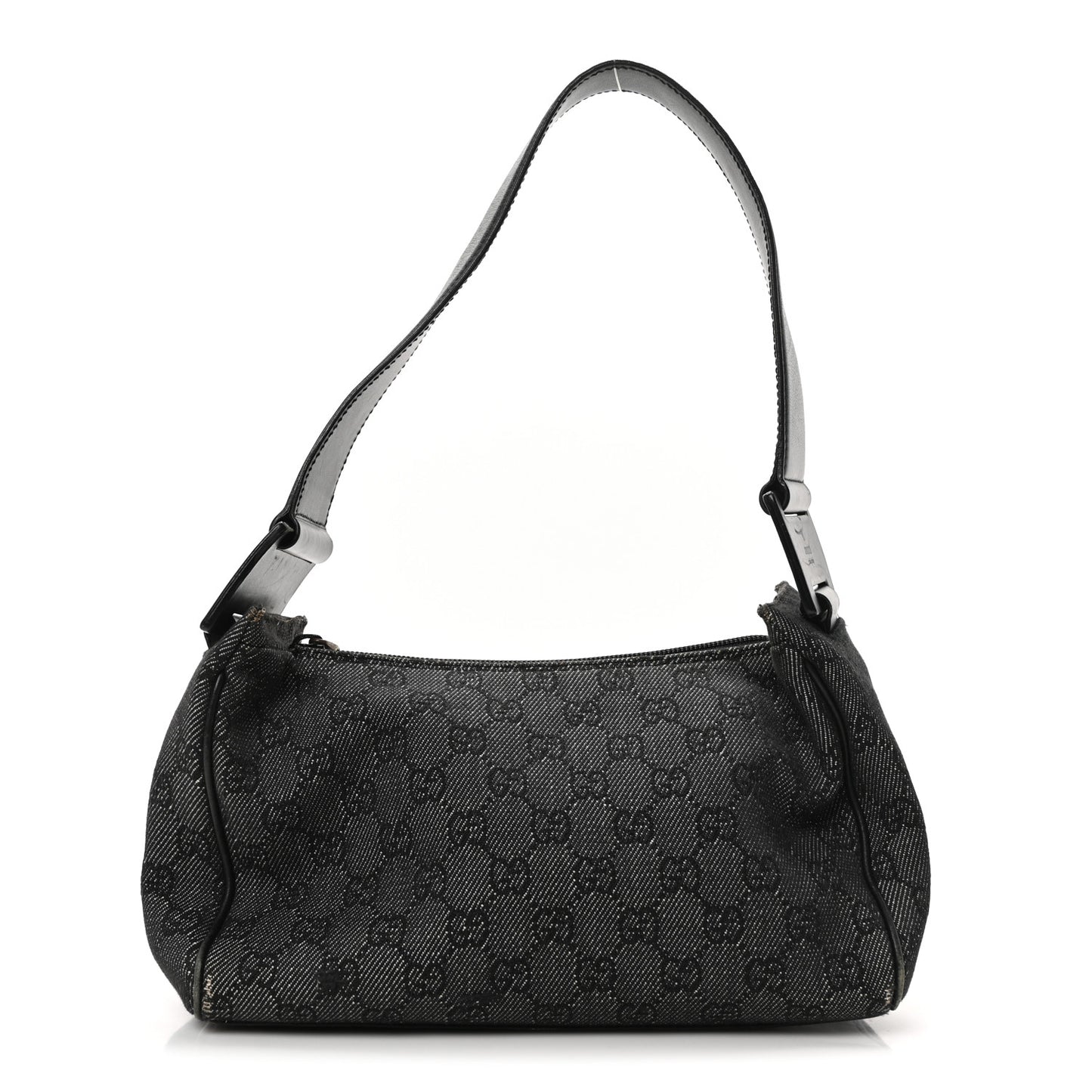 Monogram GG Signature Shoulder Bag Black