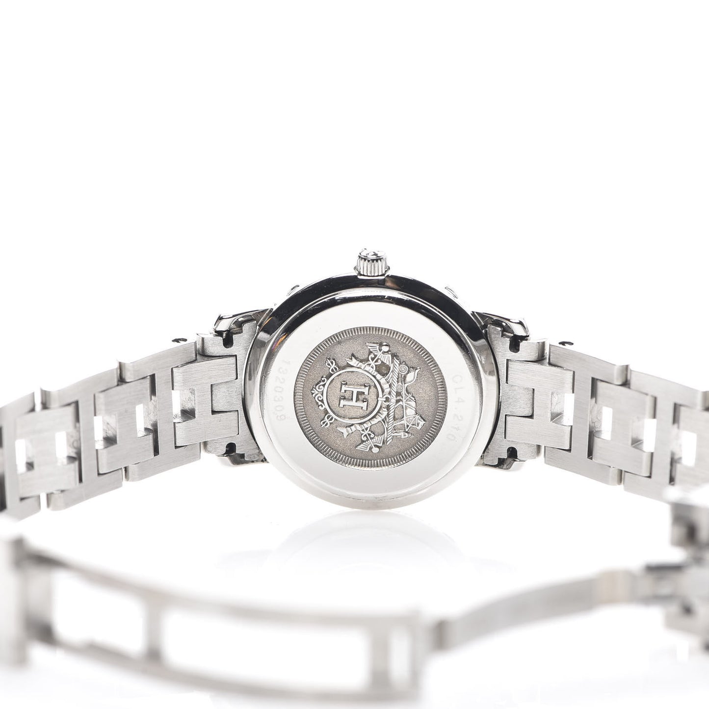 Stainless Steel 24mm Clipper Quartz Watch Pink