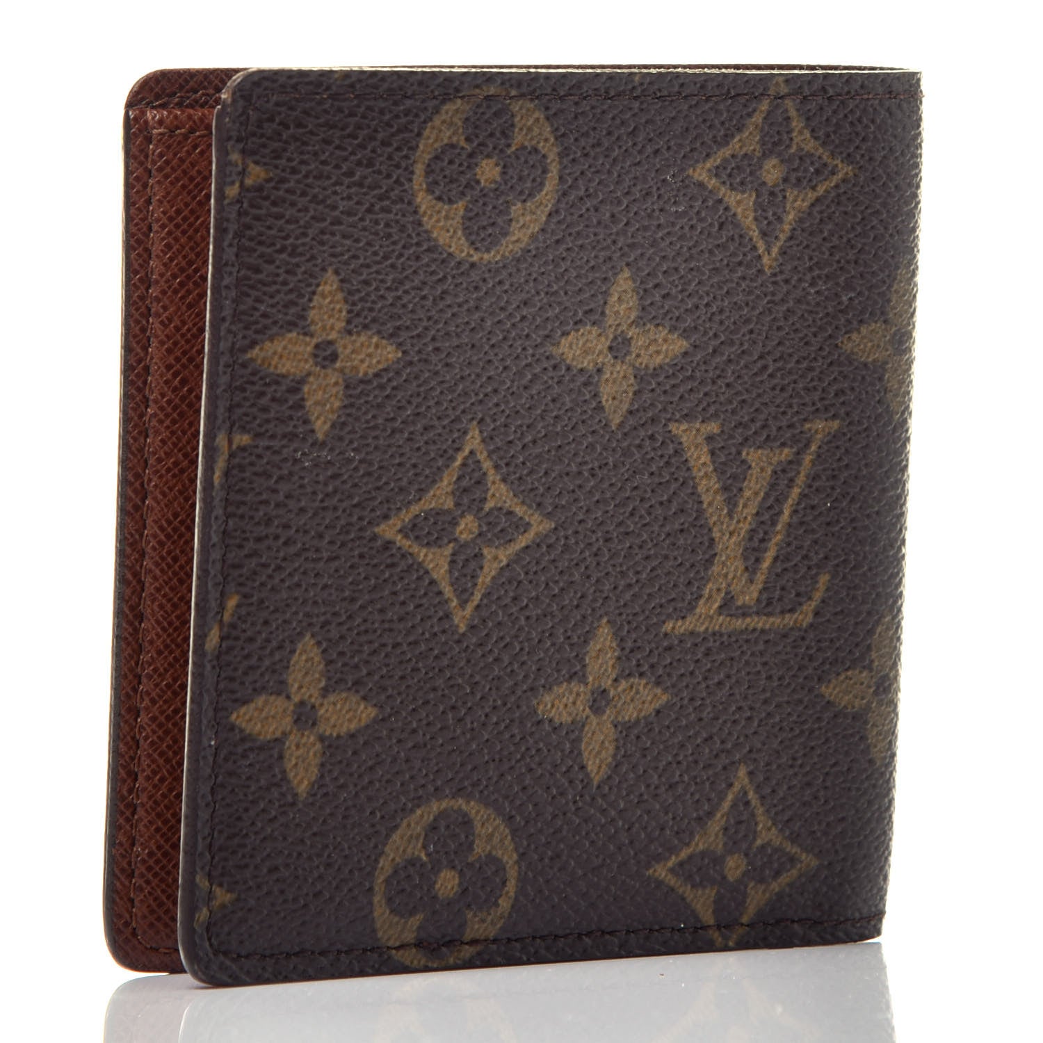 Louis Vuitton Monogram Billfold Wallet 6 Credit Card Slots 3 of 7