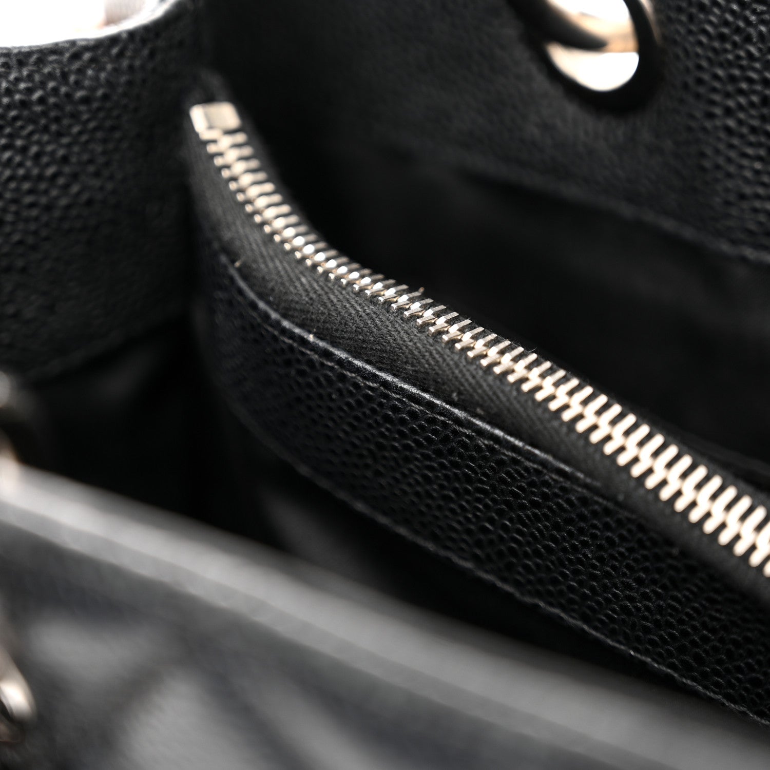 Chanel Caviar Quilted Grand Shopping Tote GST Black 13 of 13