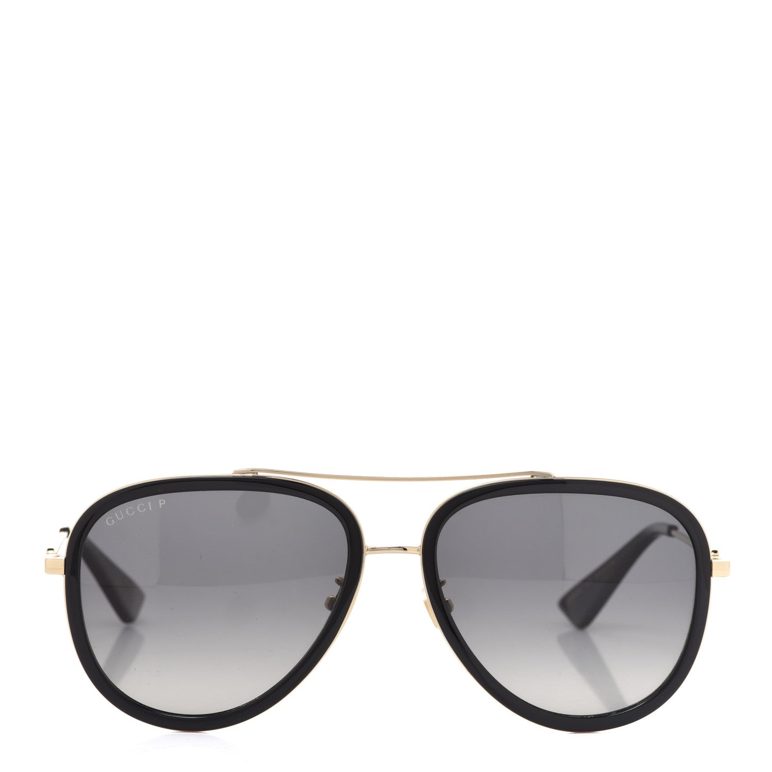Gucci Aviator Sunglasses GG0062S Black Gold 4 of 7