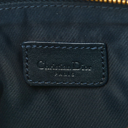 Christian Dior Monogram Mini Saddle Pochette Navy 7 of 11