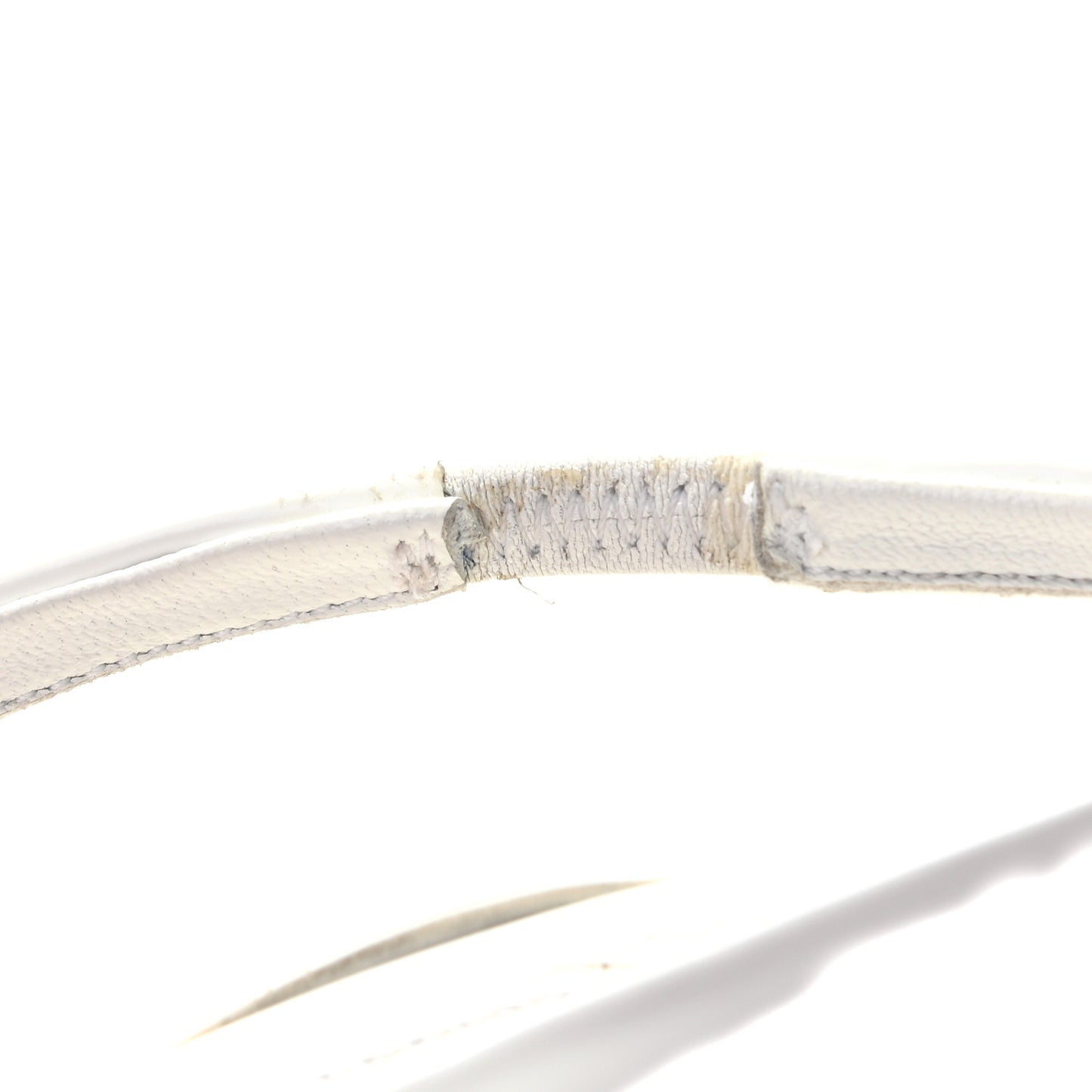 Spazzolato Triangle Logo Pointed Toe 45mm Slingback Pumps 38.5 White