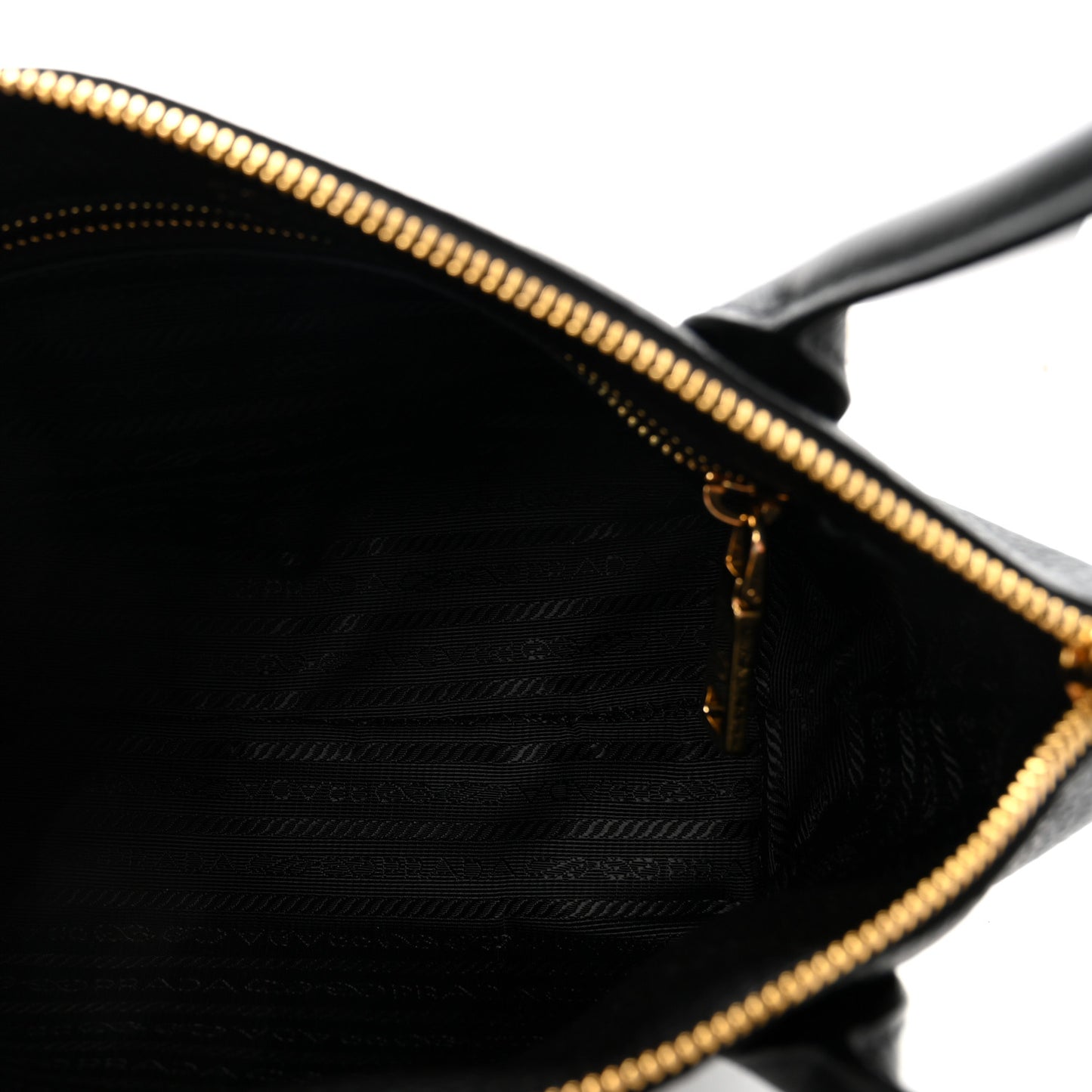 Vitello Daino Small Tote Black