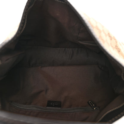Gucci Monogram Large New Ladies Web Hobo Dark Brown 5 of 11