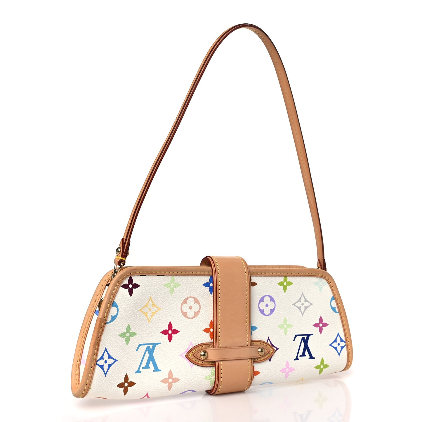 Monogram Multicolor Shirley White