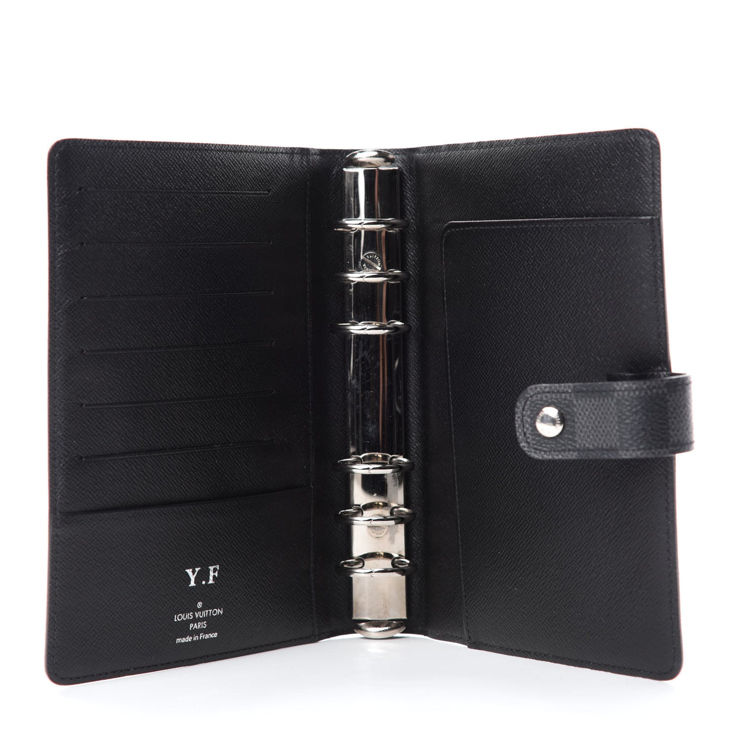 Damier Graphite Medium Ring Agenda Cover