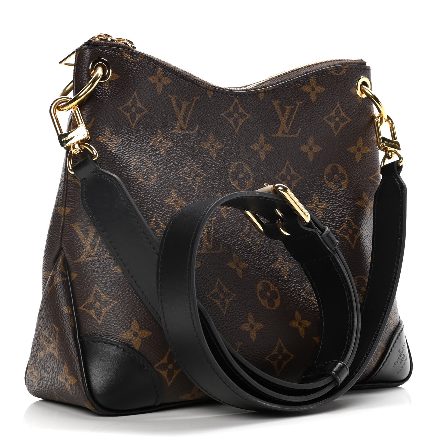 Louis Vuitton Monogram Odeon PM Black 3 of 17