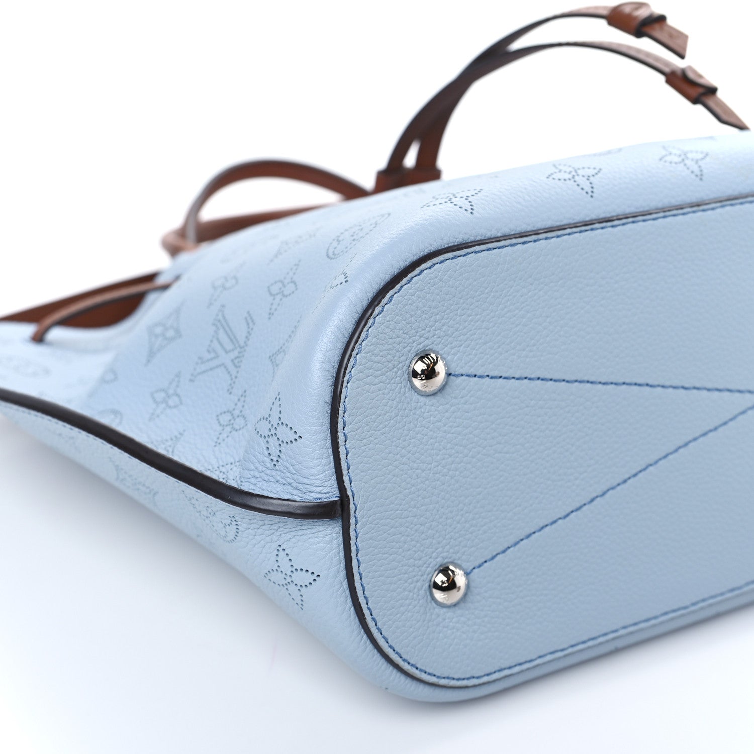 Louis Vuitton Mahina Girolata Blue Horizon Pumpkin 8 of 9