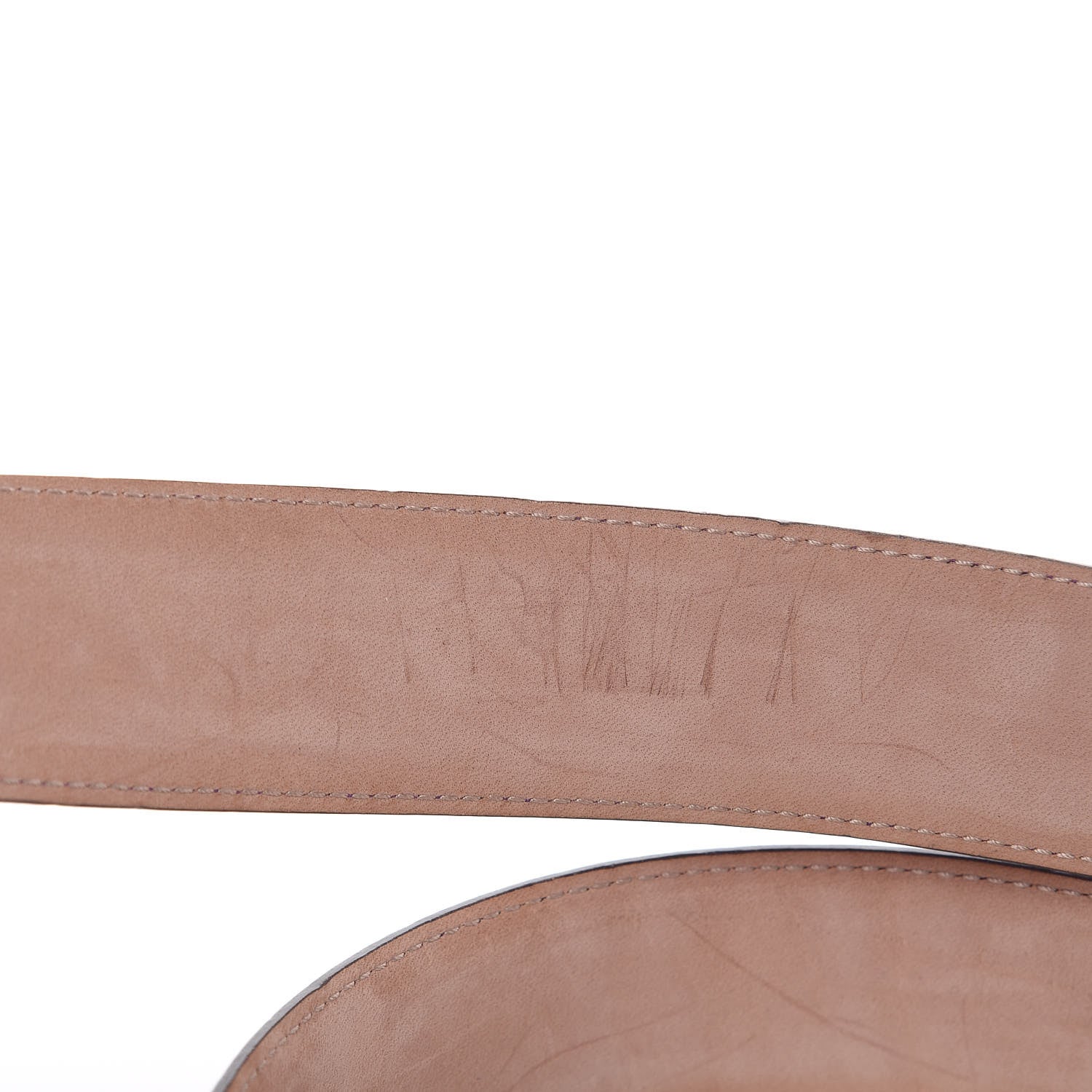 Gucci Moon Calfskin Interlocking G 37mm Belt 95 38 Shine Purple 8 of 8