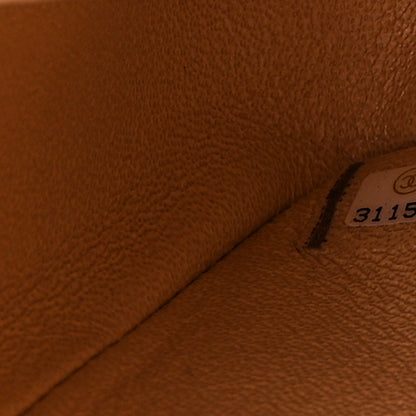 Chanel Iridescent Calfskin Quilted Medium Double Flap Beige 7 of 11