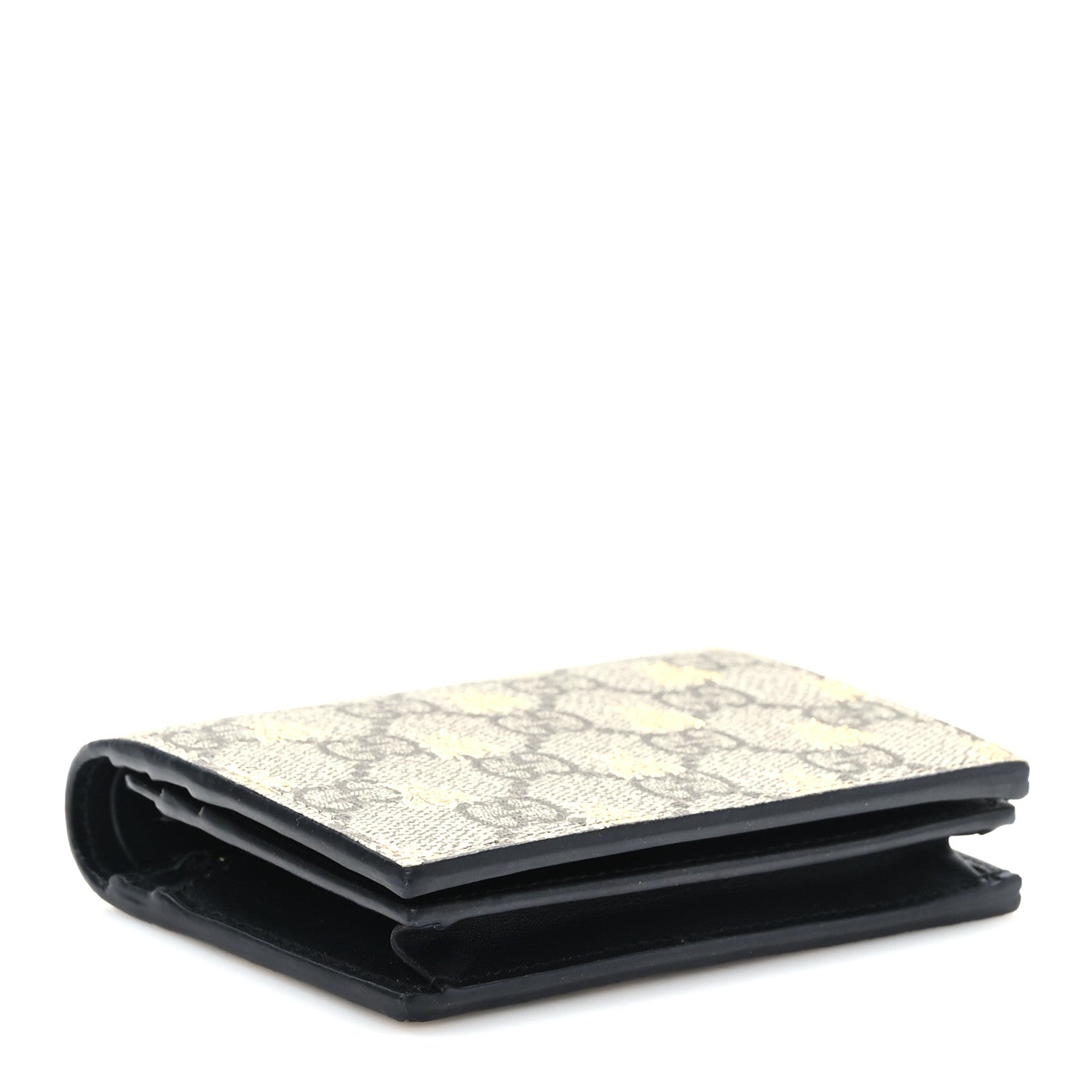 Gucci GG Supreme Monogram Bee Print Card Case 3 of 6