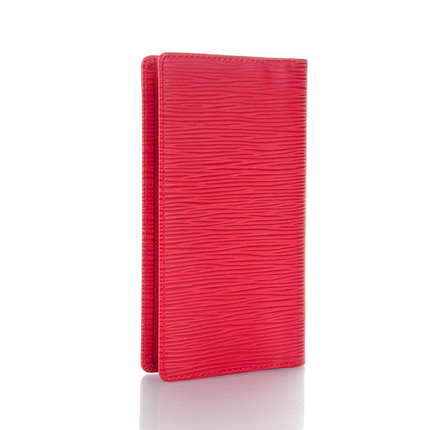 Louis Vuitton Epi Checkbook Cover Red 3 of 7