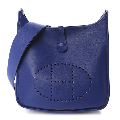 Hermes Epsom Evelyne III PM Bleu Electrique 1 of 9