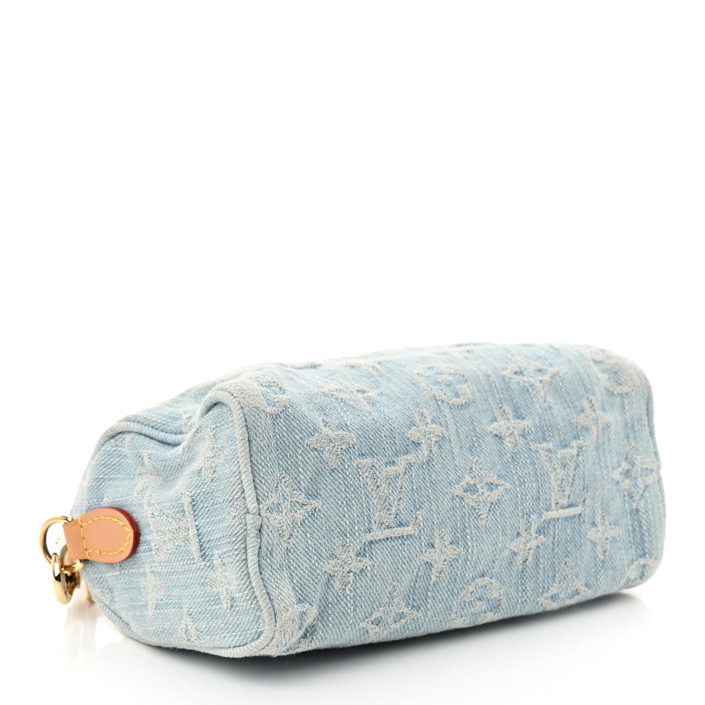 Monogram Denim Nano Speedy Sky Blue