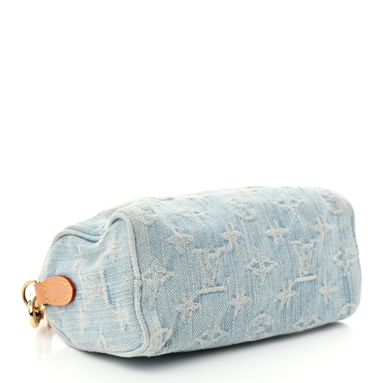 Louis Vuitton Monogram Denim Nano Speedy Sky Blue 4 of 9