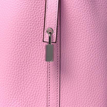 Hermes Taurillon Clemence Picotin Lock 18 PM Mauve Sylvestre 8 of 11