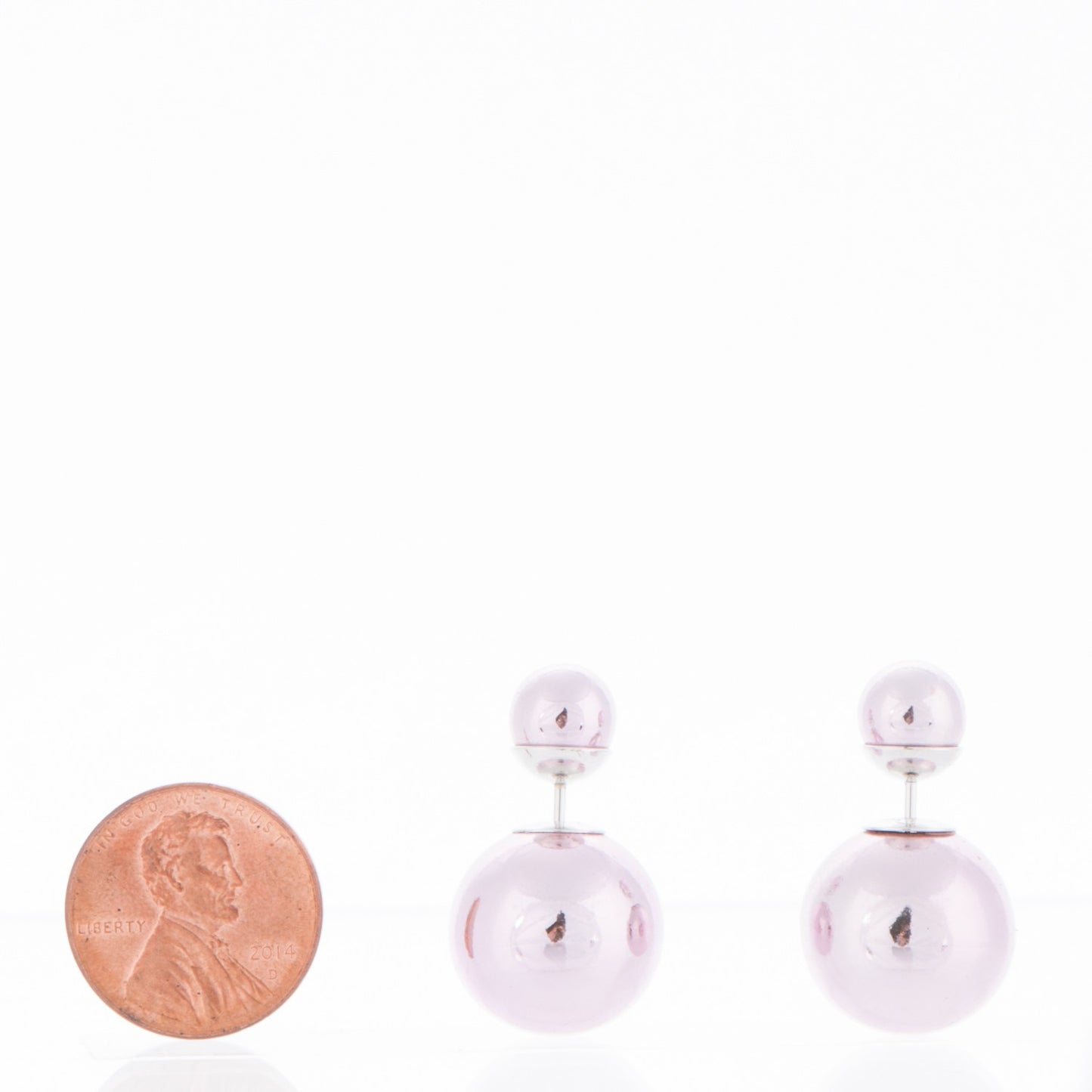 Mise En Dior Tribal Earrings Pink