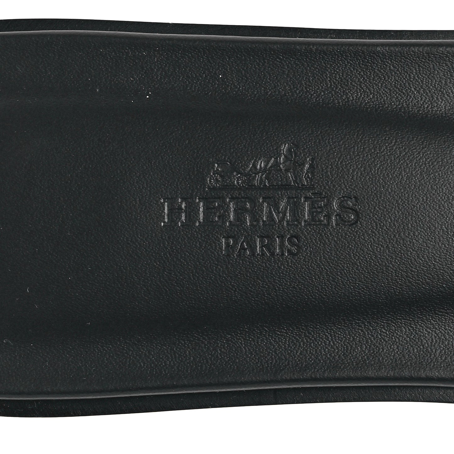 Calfskin Studded Oran Sandals 37.5 Black