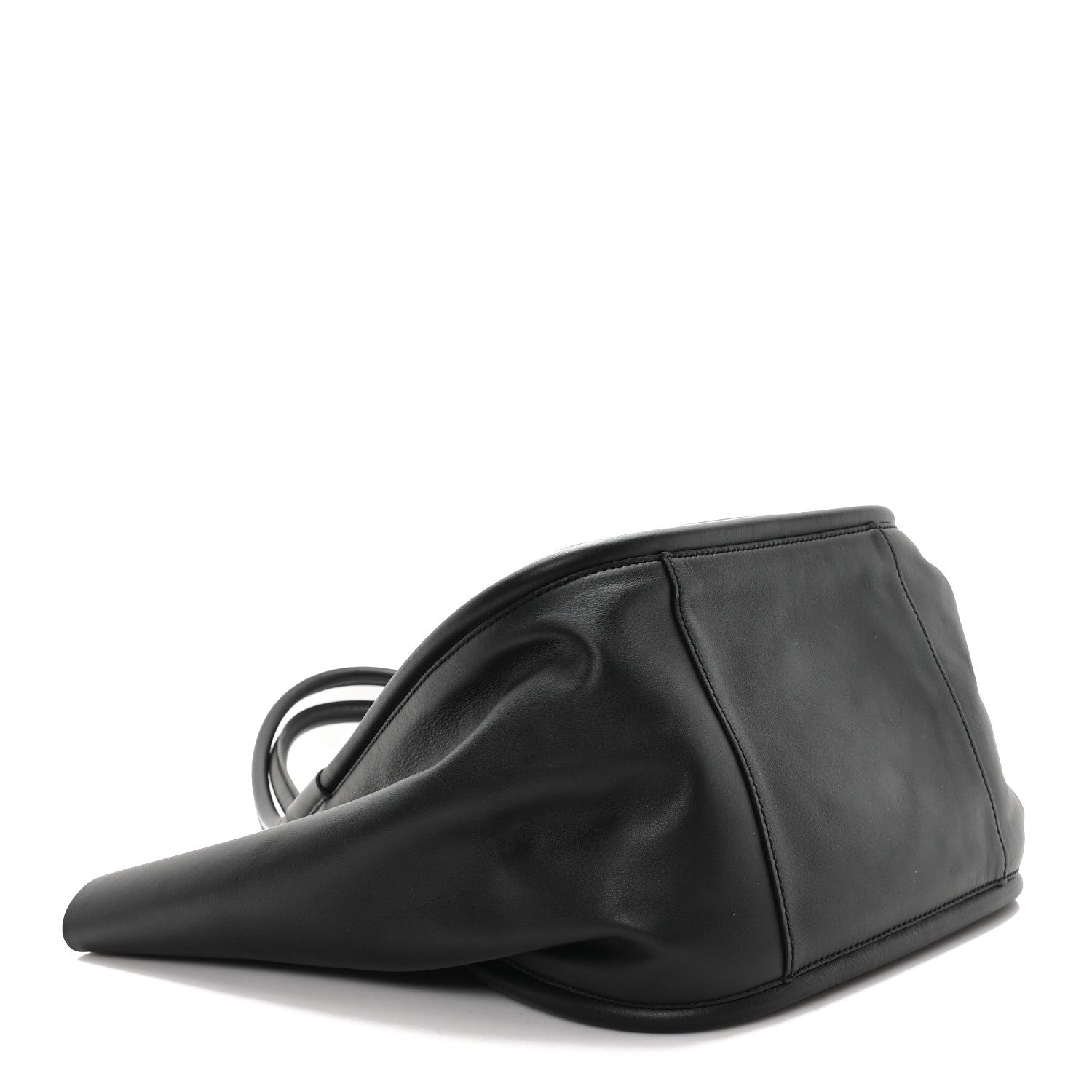 Proenza Schouler Calfskin Large Ruched Tote Black 5 of 10