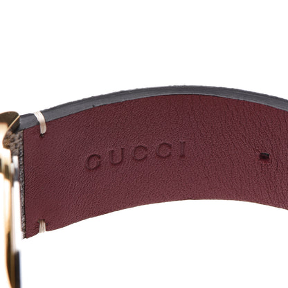 Gucci Stainless Steel Canvas 38mm G-Timeless Supreme GG Blooms Quartz Watch Brown 6 of 8