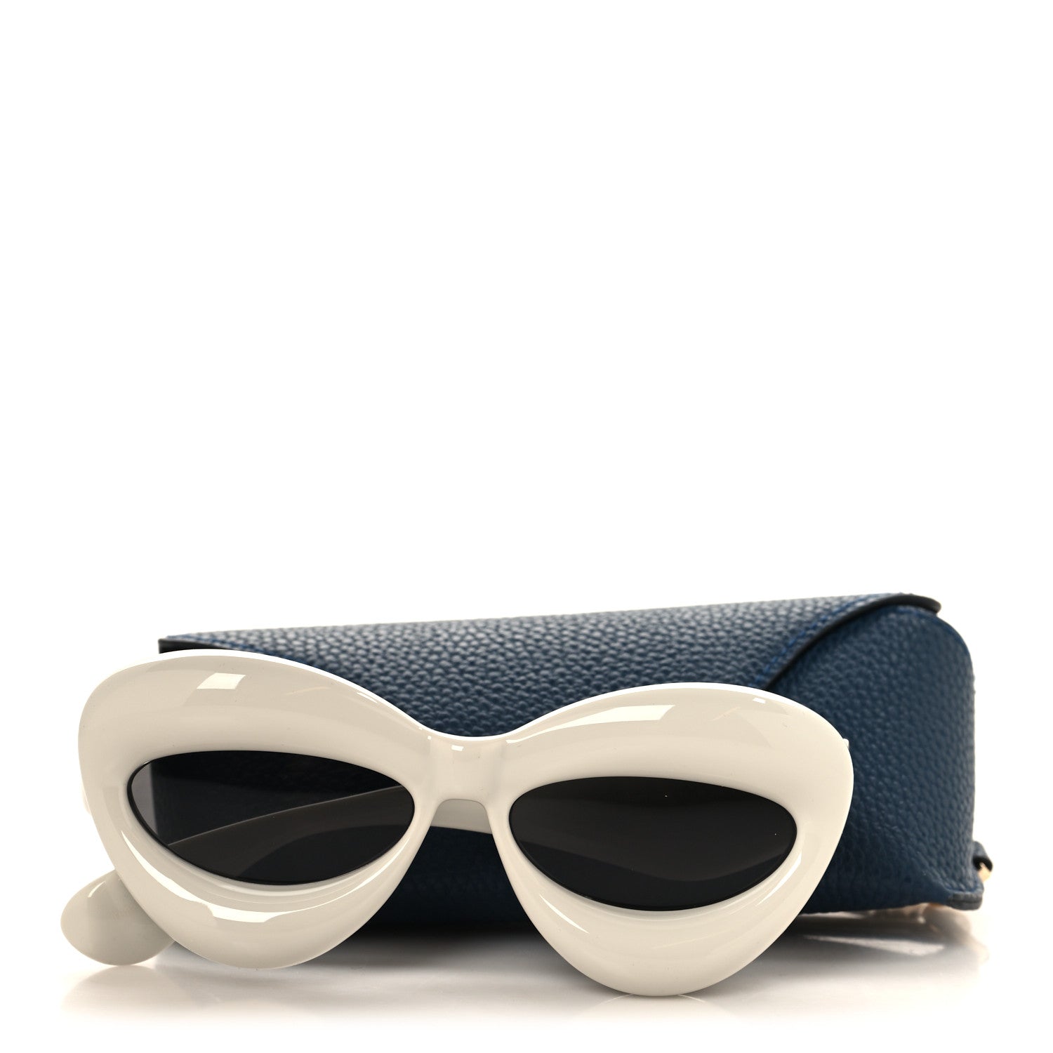 Loewe Acetate Inflated Cat-Eye Sunglasses LW40097I White 7 of 7
