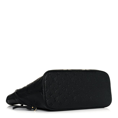Louis Vuitton Empreinte Monogram Giant Neverfull MM Black 4 of 10