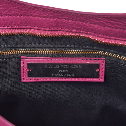 Balenciaga Agneau Classic Gold Hardware City Rose Dahlia 6 of 9