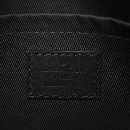 Louis Vuitton Grained Calfskin Aerogram City Keepall Black 6 of 10
